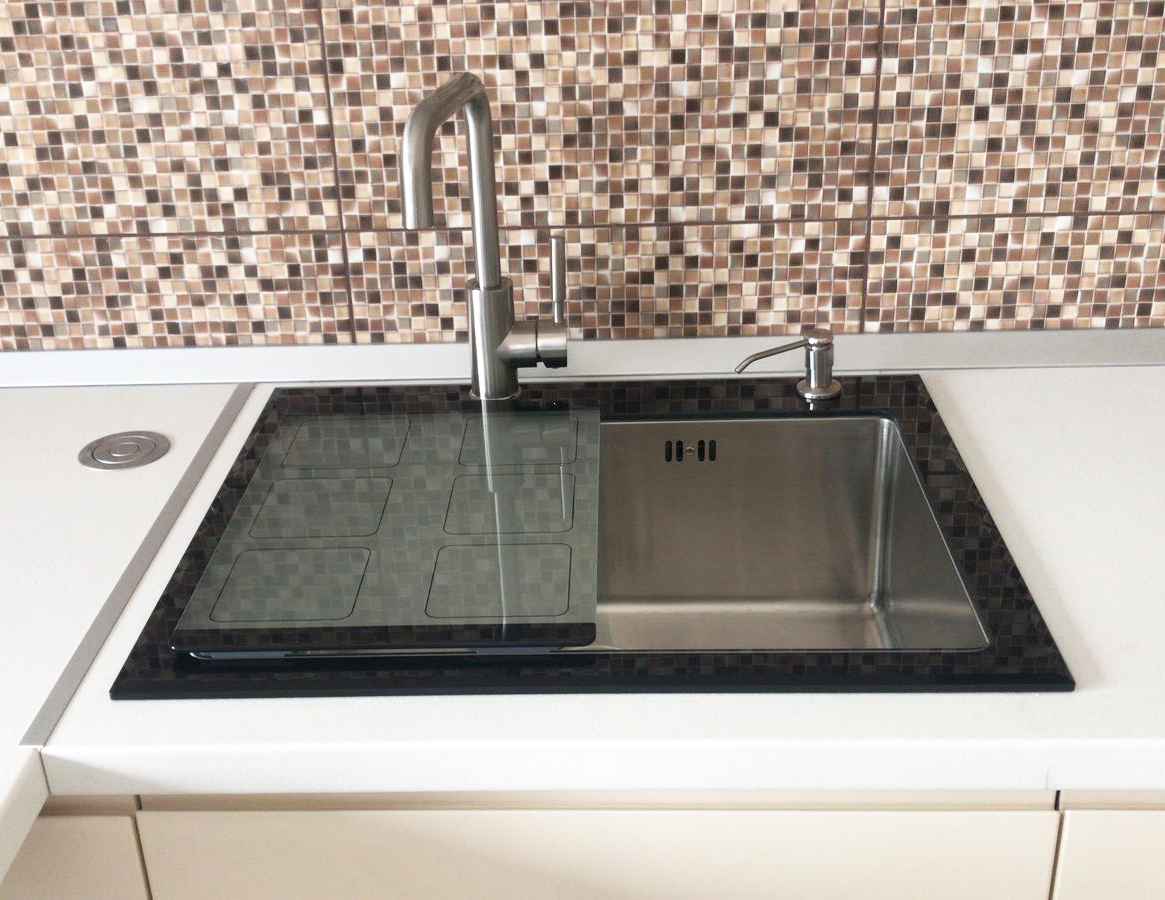 Chiuveta bucatarie CookingAid Tempered Glass 4
