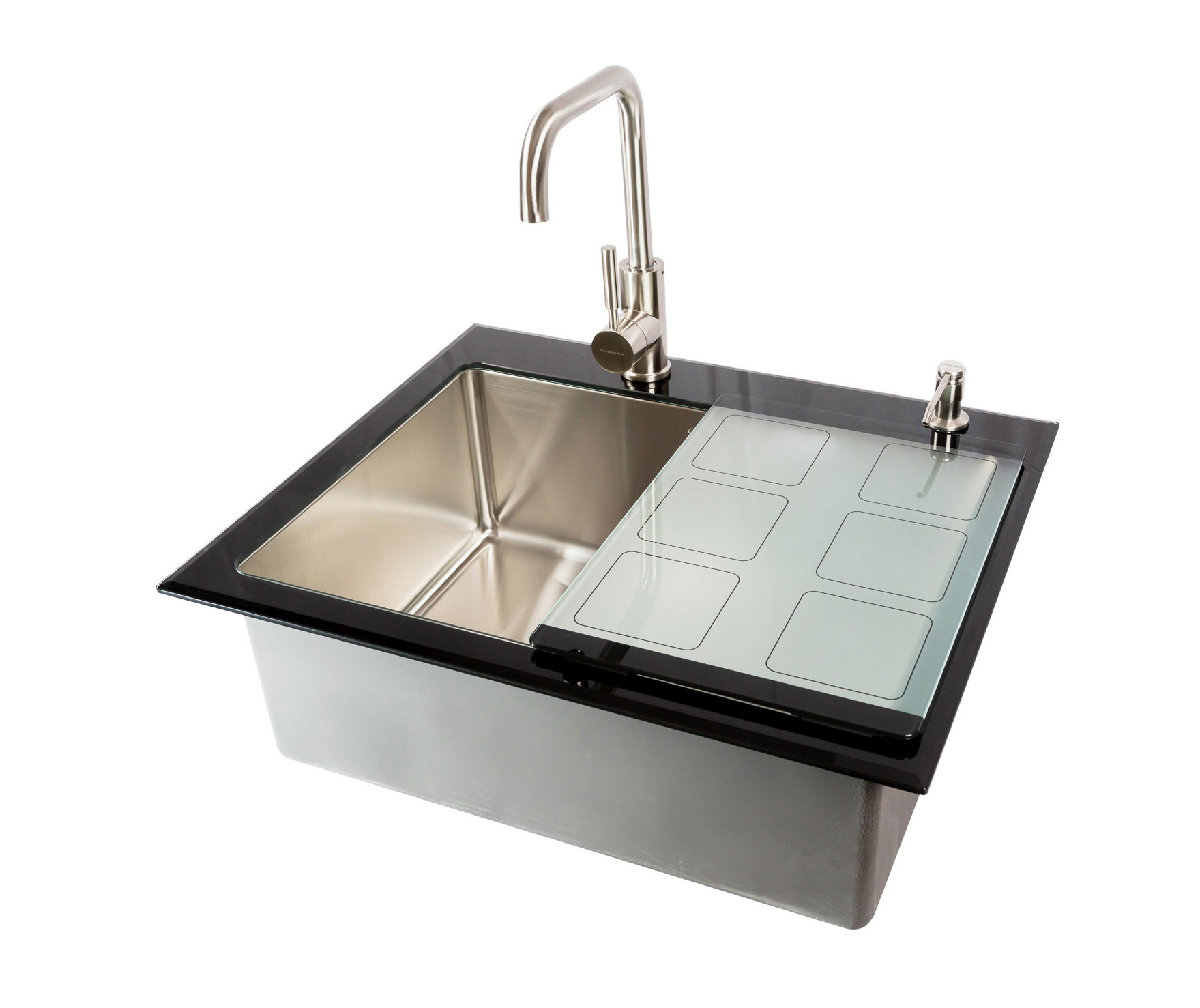 chiuveta-bucatarie-inox-cookingaid-tempered-glass-9