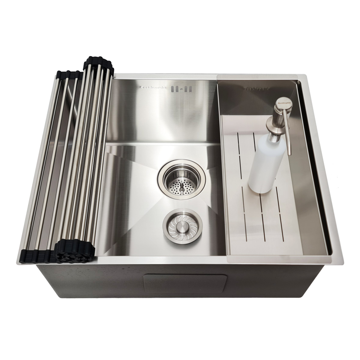 Chiuveta-bucatarie-inox-CookingAid-Hera-Medium-cu-3-accesorii-3