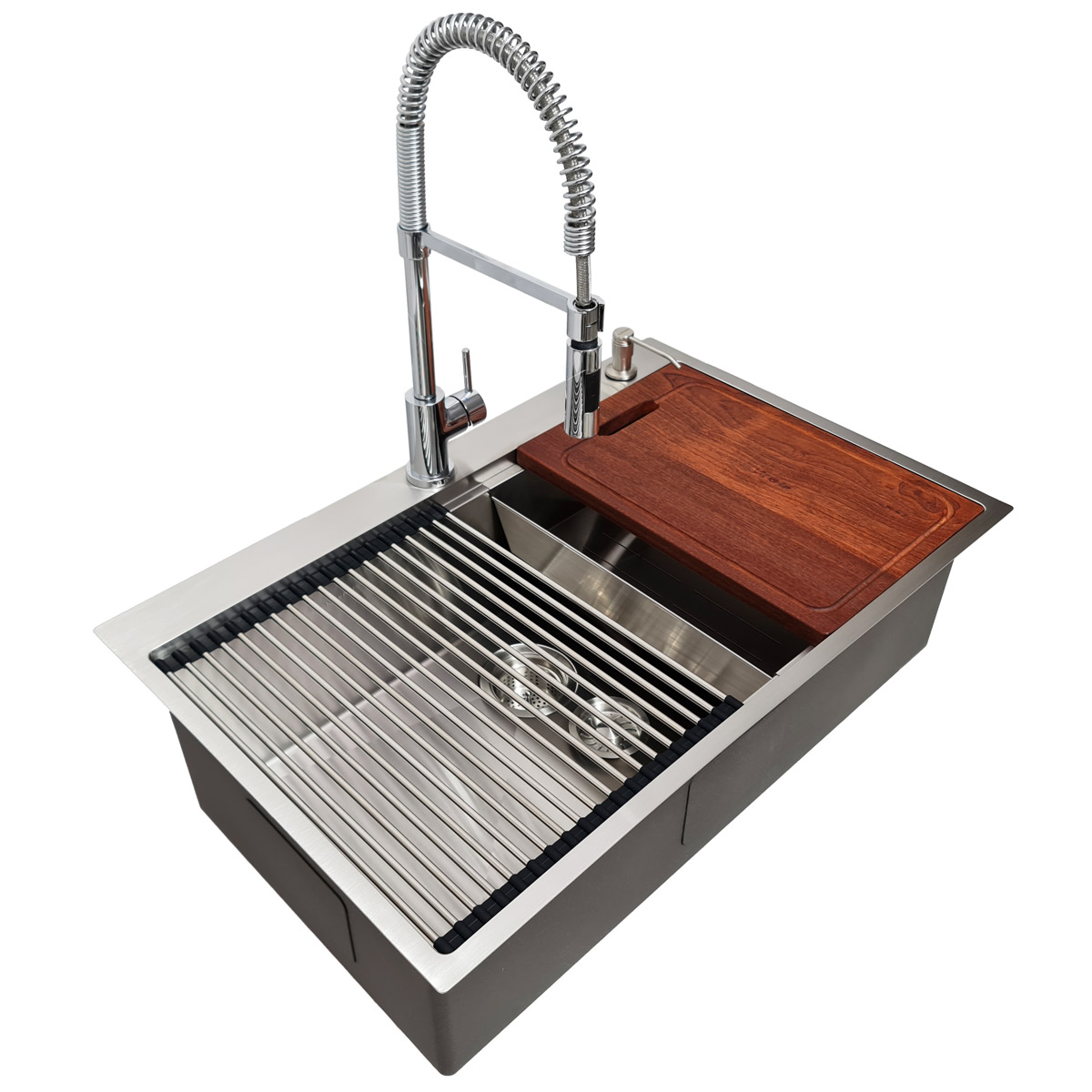 Set-Chiuveta-bucatarie-inox-adanca-CookingAid-Hera-Top-XL-cu-baterie-Line-MN-1021-2
