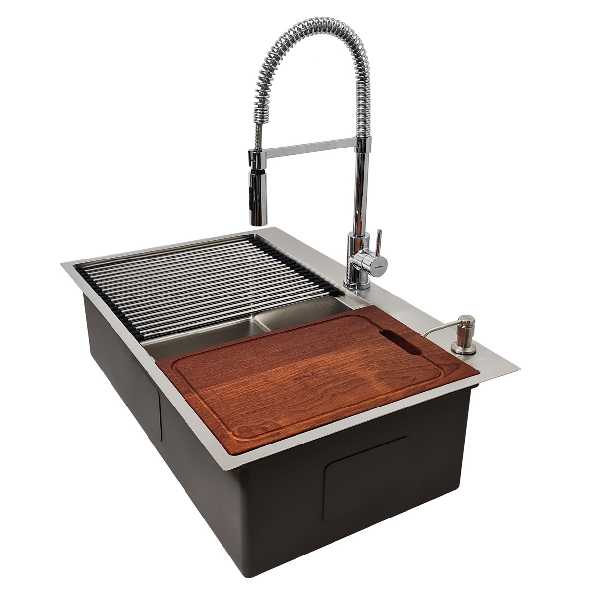 Set-Chiuveta-bucatarie-inox-adanca-CookingAid-Hera-Top-XL-cu-baterie-Line-MN-1021-5