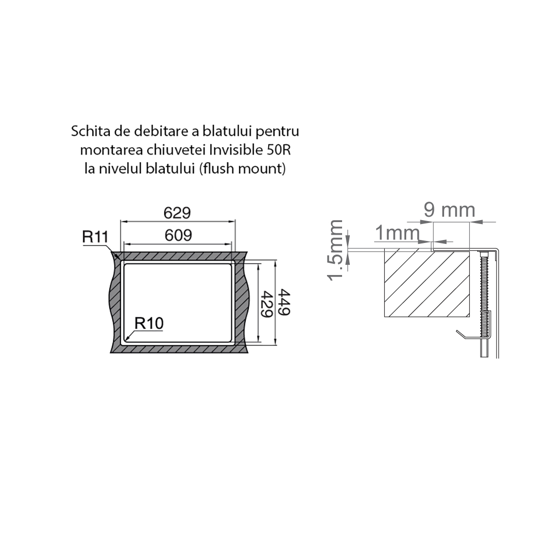 Chiuveta-Bucatarie-CookingAid-Invisible-50R-decupare-pentru-montaj-la-nivelul-blatului-1