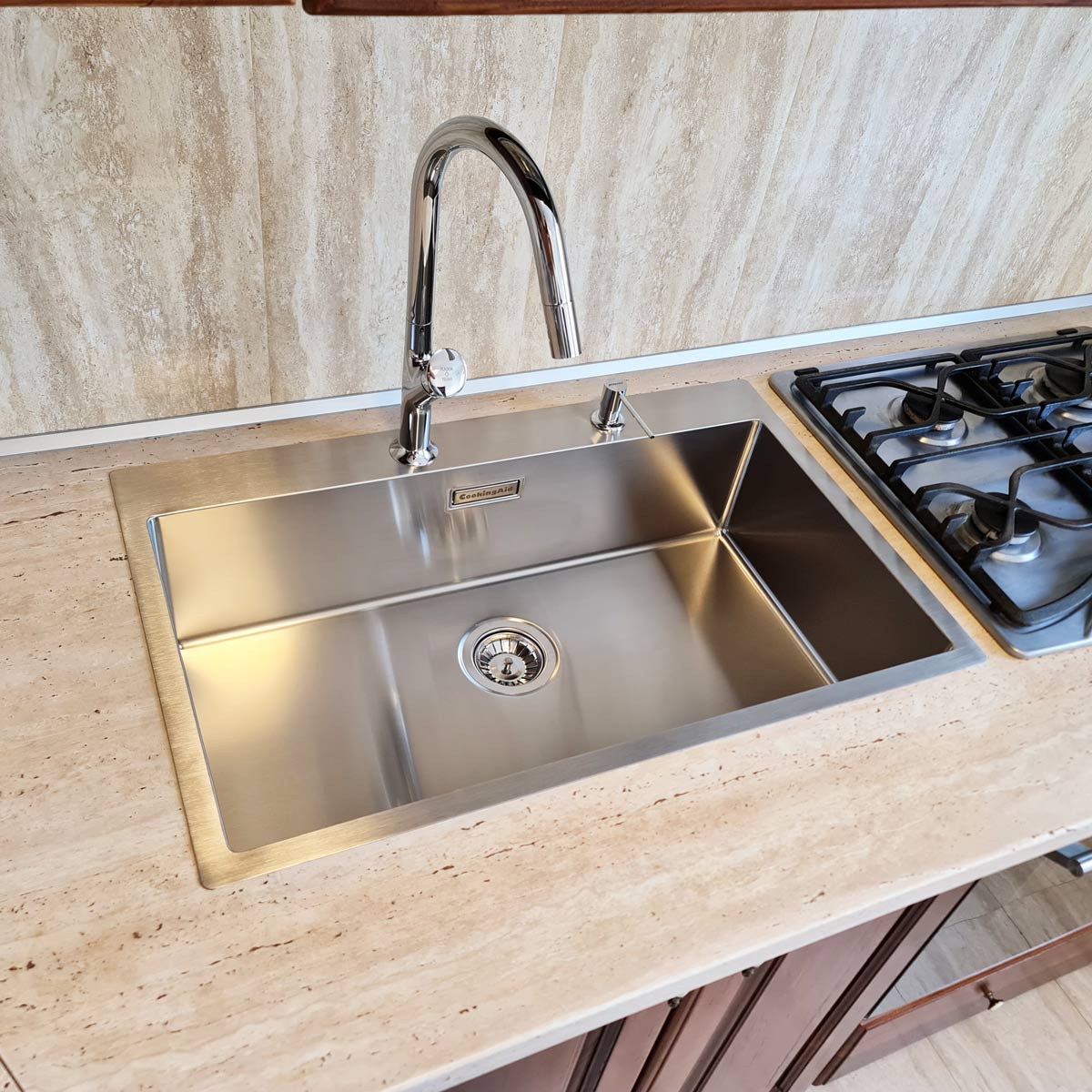 Chiuveta-Bucatarie-inox-CookingAid-Box-Lux-76-cu-baterie-Parmix-Chrome-7