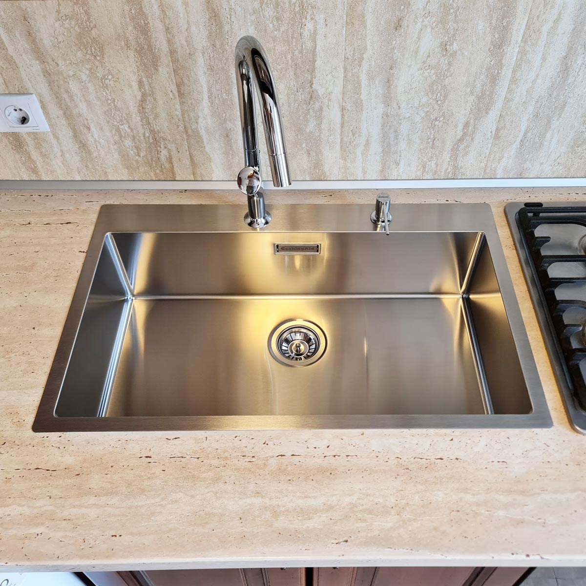 Chiuveta-Bucatarie-inox-CookingAid-Box-Lux-76-cu-baterie-Parmix-Chrome-8