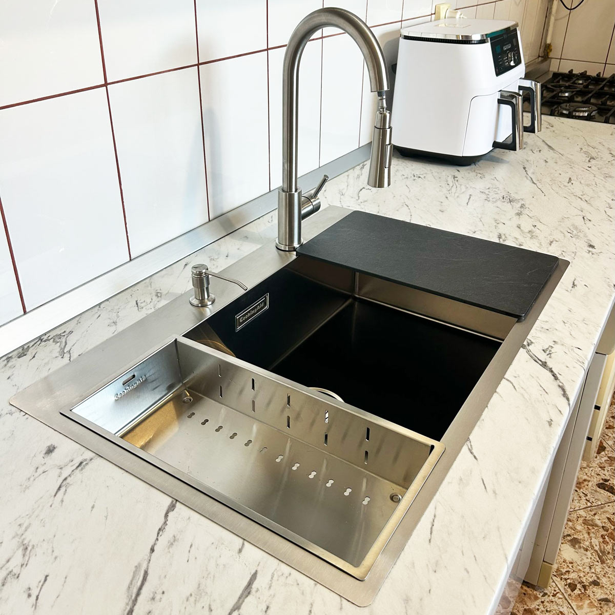 Chiuveta-Bucatarie-inox-CookingAid-Box-Lux-76-rectangular-drain-By-Rodi-14