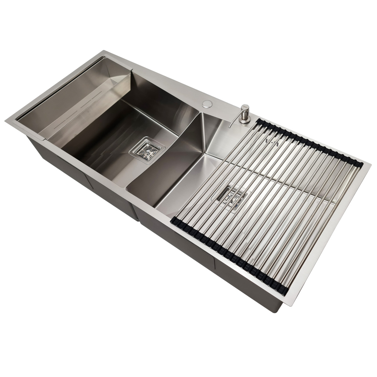 Chiuveta-bucatarie-inox-cu-doua-cuve-mari-CookingAid-Venus-S
