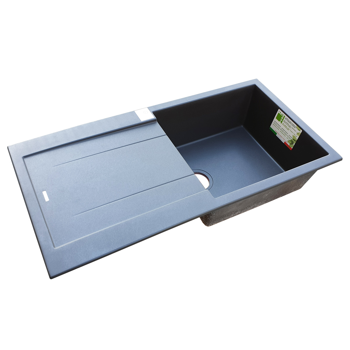 Chiuveta-bucatarie-Granit-CookingAid-Amanda-9110-neagra-nanostone-1