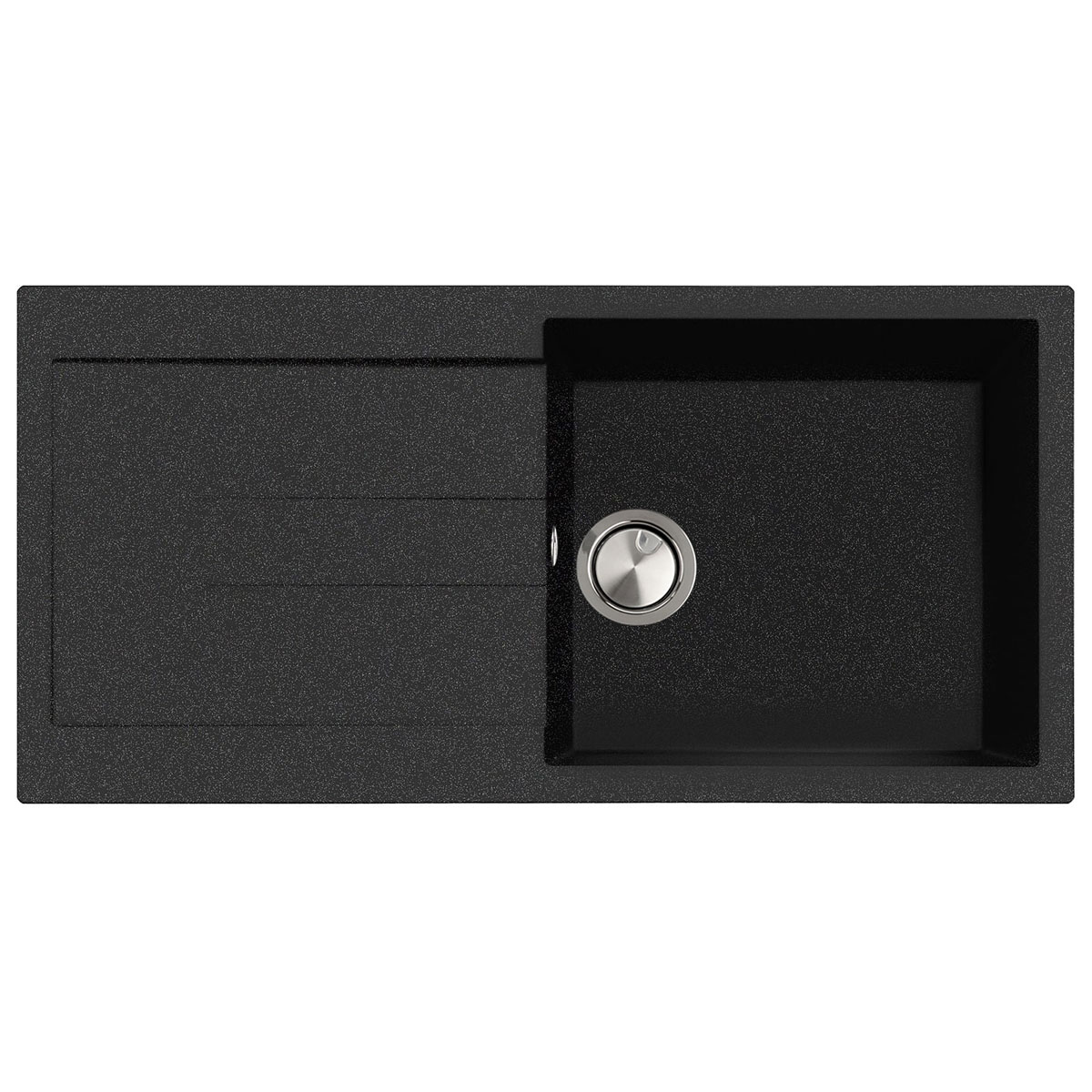 Chiuveta-bucatarie-granit-CookingAid-Amanda-AM9910-black-metal-quartz-1
