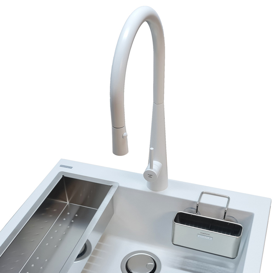 Baterie-bucatarie-granit-alba-CookingAid-Newmix-90b