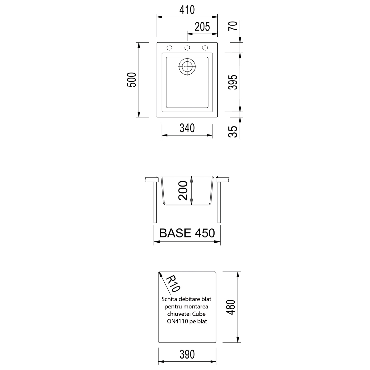 Schita-debitare-blat-pentru-montarea-chiuvetei-Cube-ON4110-pe-blat