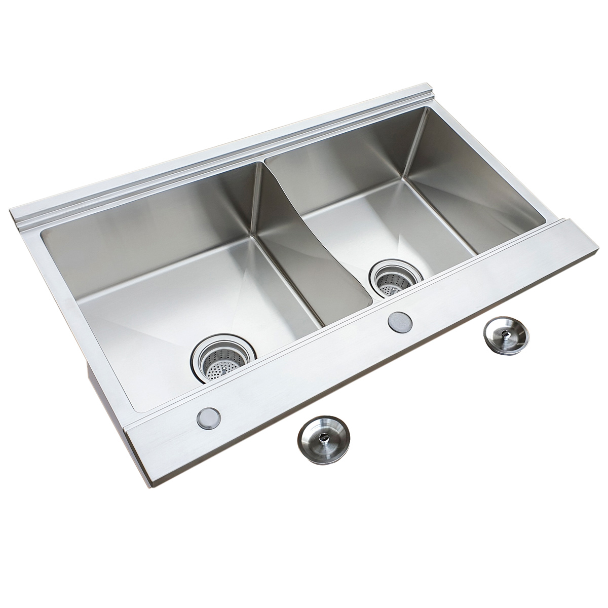 Chiuveta-bucatarie-inox-CookingAid-Kinga-Steel-cu-tocatoare-sticla-neagra-15