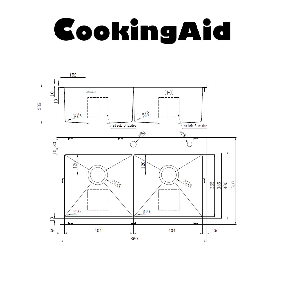 Chiuveta-bucatarie-inox-CookingAid-Kinga-Steel-cu-tocatoare-sticla-neagra-19b
