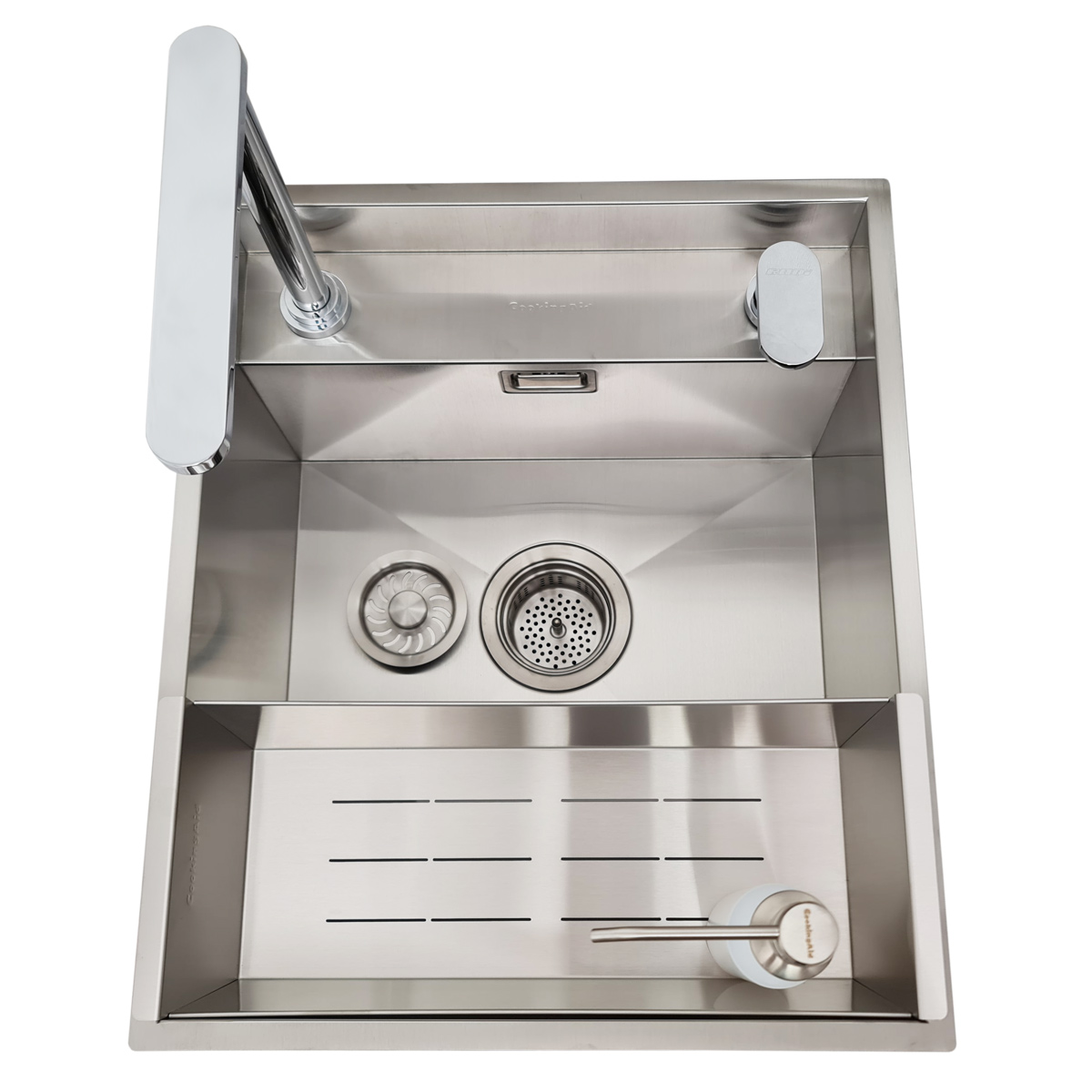 Set-chiuveta-bucatarie-inox-CookingAid-Invisible-Deep-cu-capac-sticla-si-baterie-telescopica-16