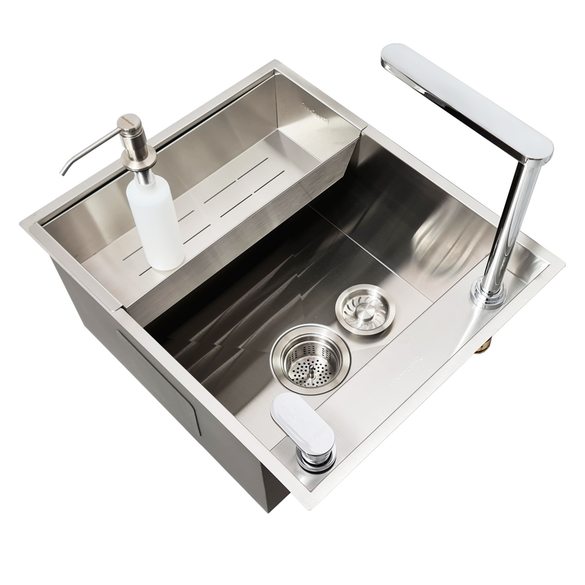 Set-chiuveta-bucatarie-inox-CookingAid-Invisible-Deep-cu-capac-sticla-si-baterie-telescopica-17