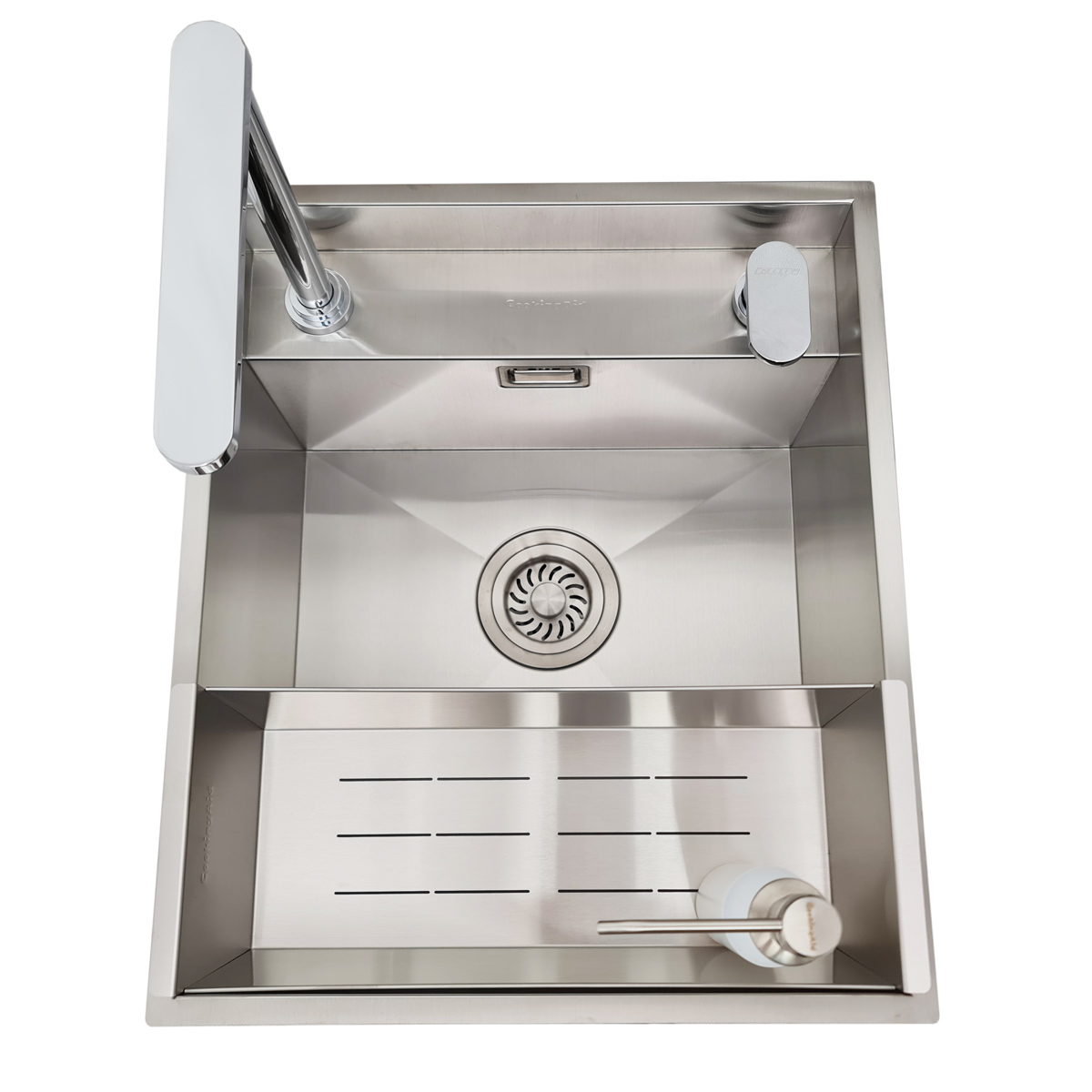 Set-chiuveta-bucatarie-inox-CookingAid-Invisible-Deep-cu-capac-sticla-si-baterie-telescopica-28