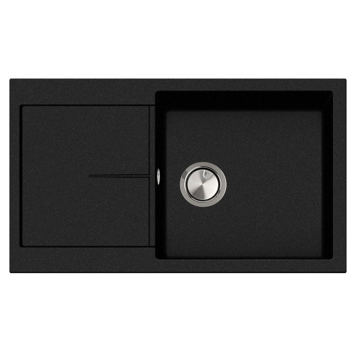 Chiuveta-Bucatarie-granit-CookingAid-Infiniti-NF8610-Metal-Quartz-Neagra-2