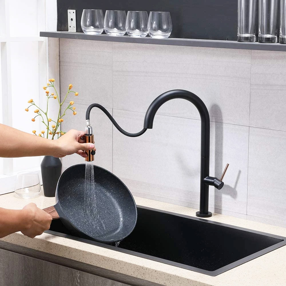 Baterie-Bucatarie-Neagra-CookingAid-Touch-ON-cu-senzor-atingere-2