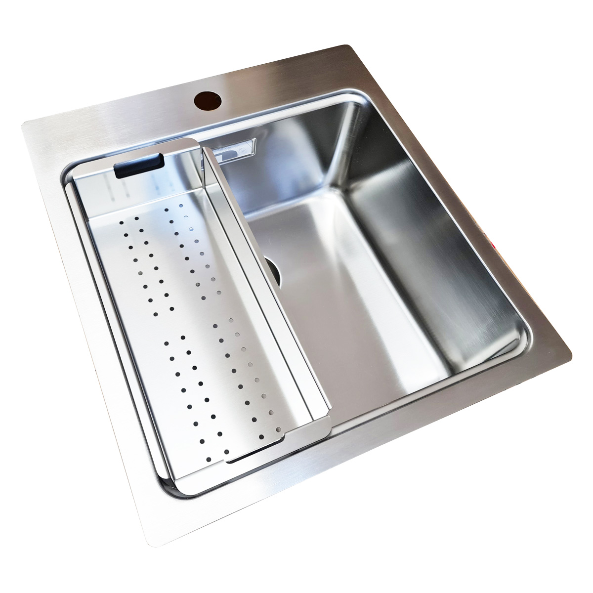 CHIUVETA-BUCATARIE-INOX-COOKINGAID-UNA-46-cu-tavita-scurgere