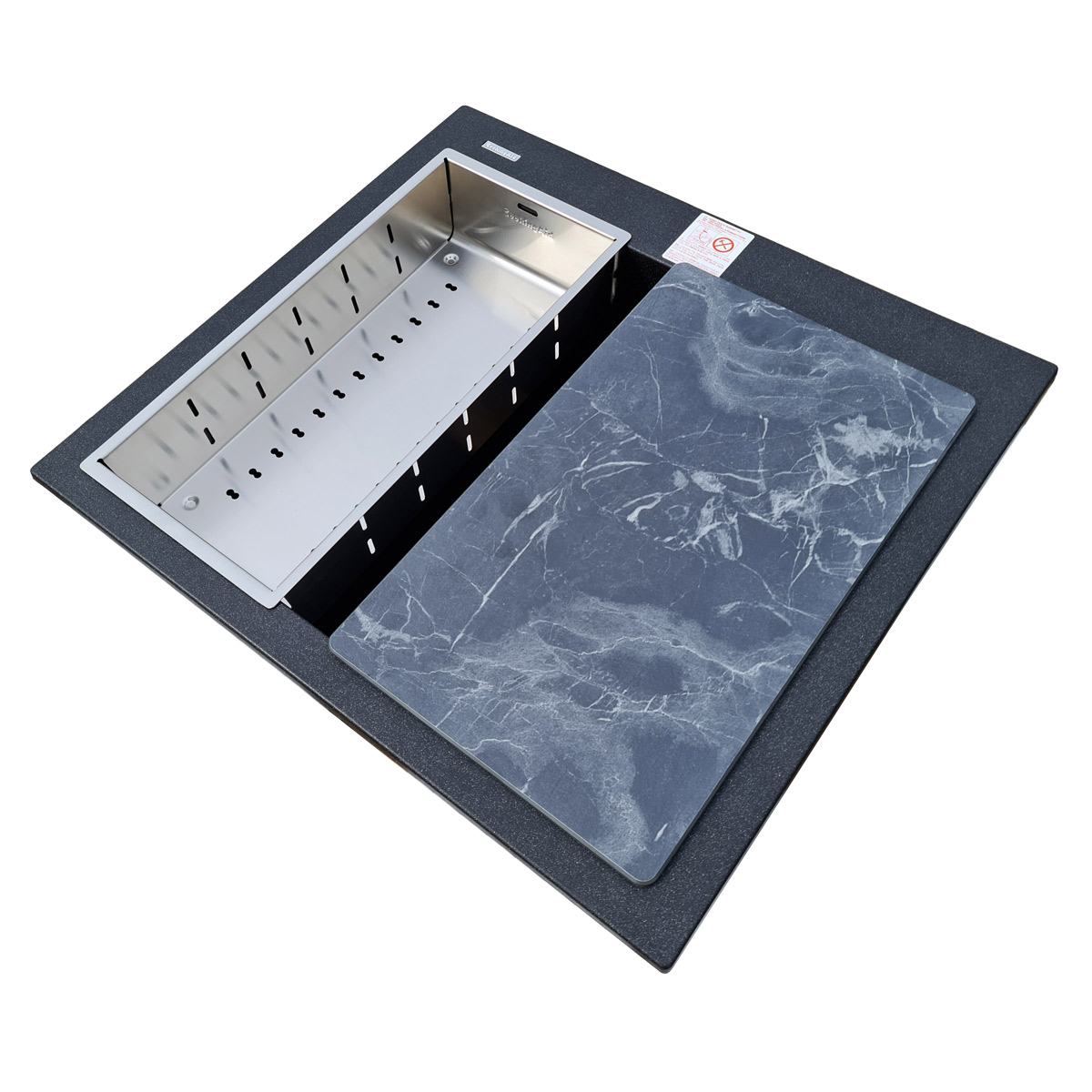 Chiuveta-Bucatarie-granit-CookingAid-Cube-5610-neagra-montaj-pe-blat-sau-sub-blat-3