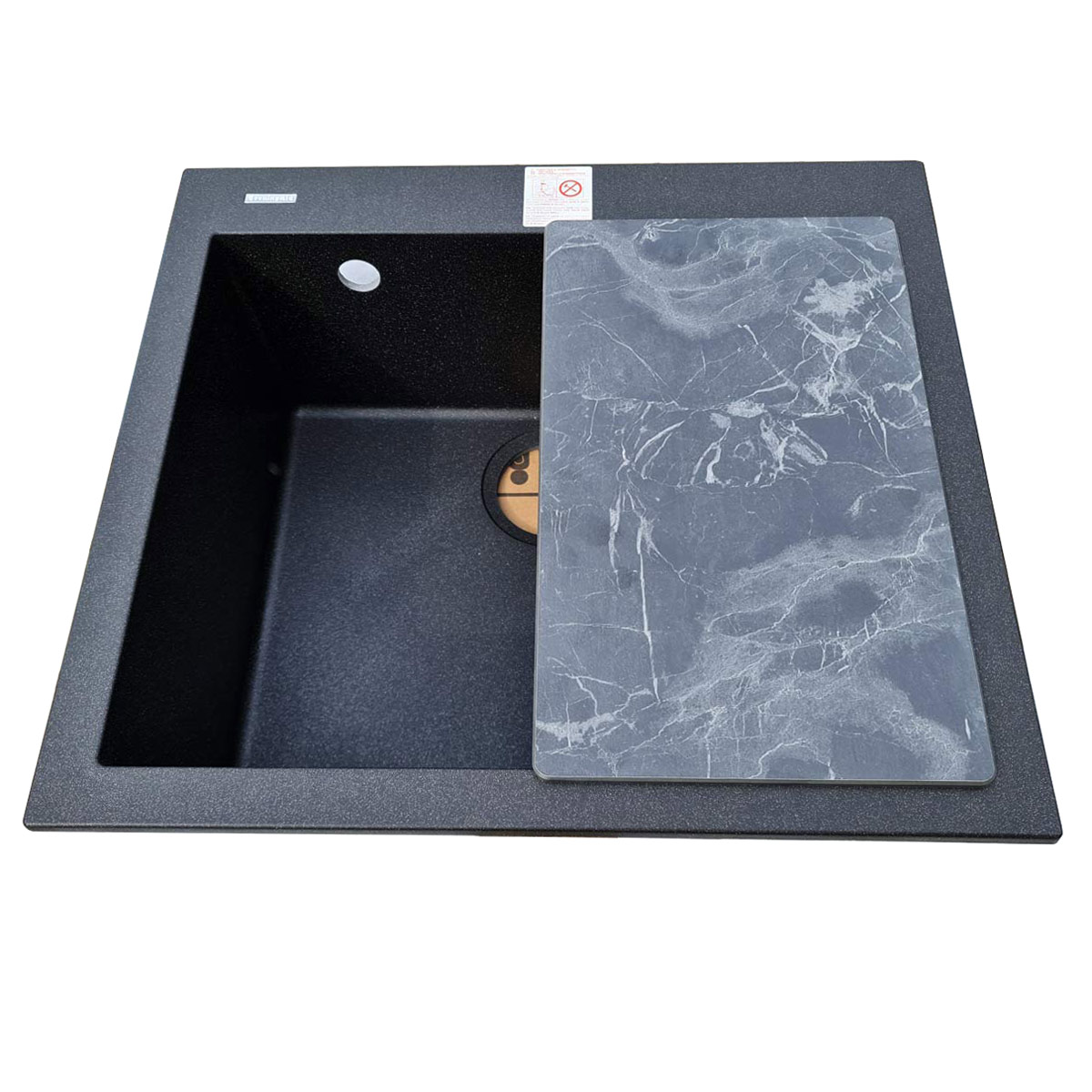 Chiuveta-Bucatarie-granit-CookingAid-Cube-5610-neagra-montaj-pe-blat-sau-sub-blat-7