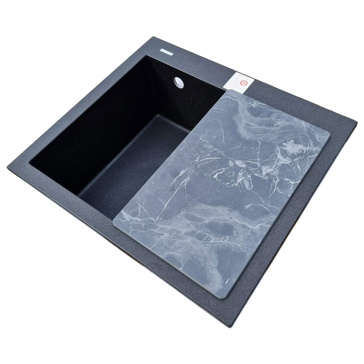 Chiuveta-Bucatarie-granit-CookingAid-Cube-5610-neagra-montaj-pe-blat-sau-sub-blat-9