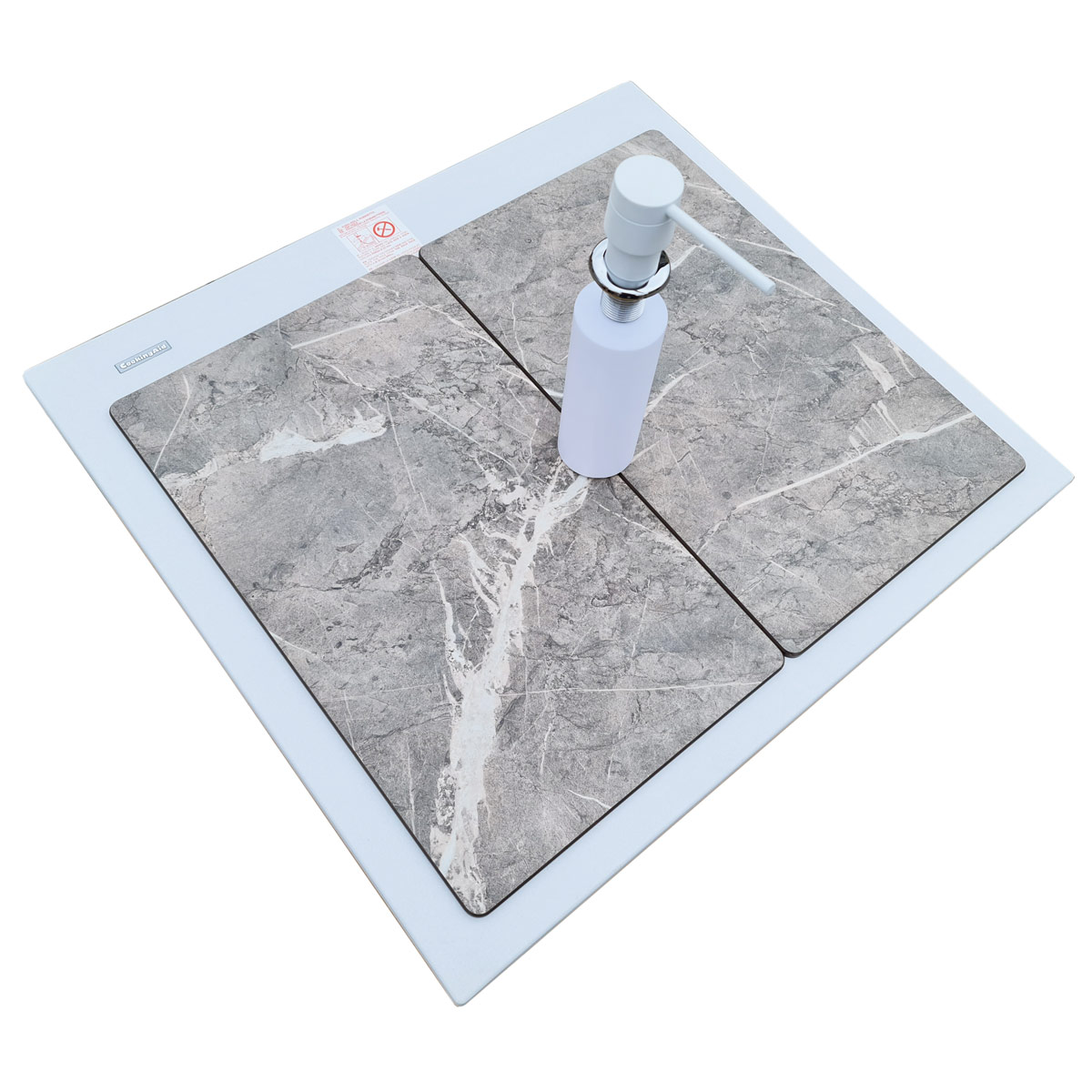 Chiuveta-Bucatarie-granit-CookingAid-Cube-5610-alba-montaj-pe-blat-sau-sub-blat-4
