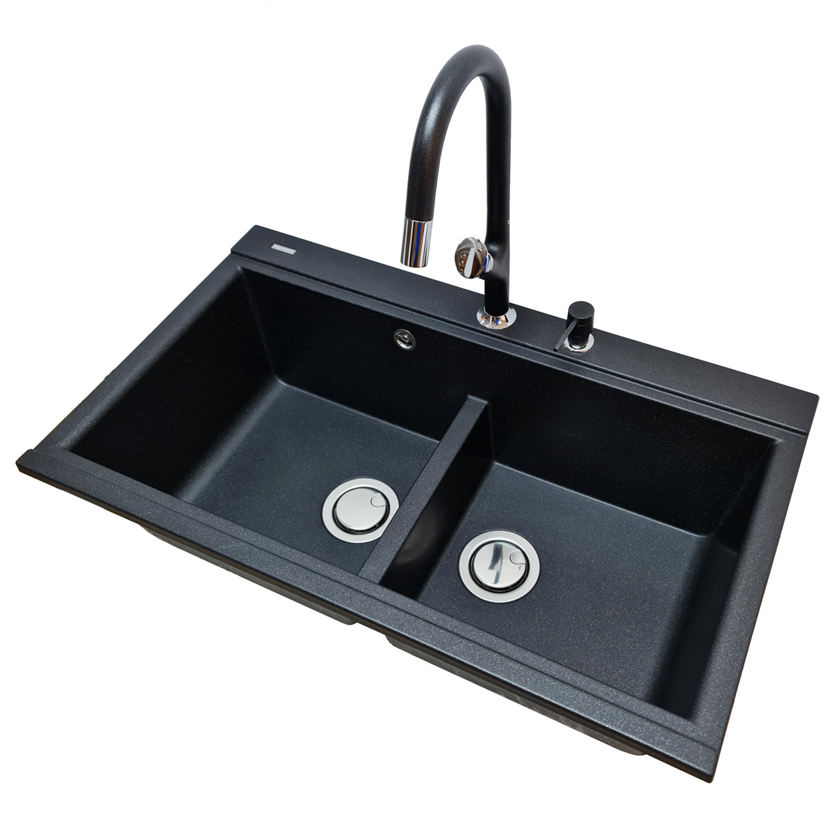 Chiuveta-Bucatarie-CookingAid-Kinga-LX8620-negru-metalic-tocatoare-ABS-Ardesia-22