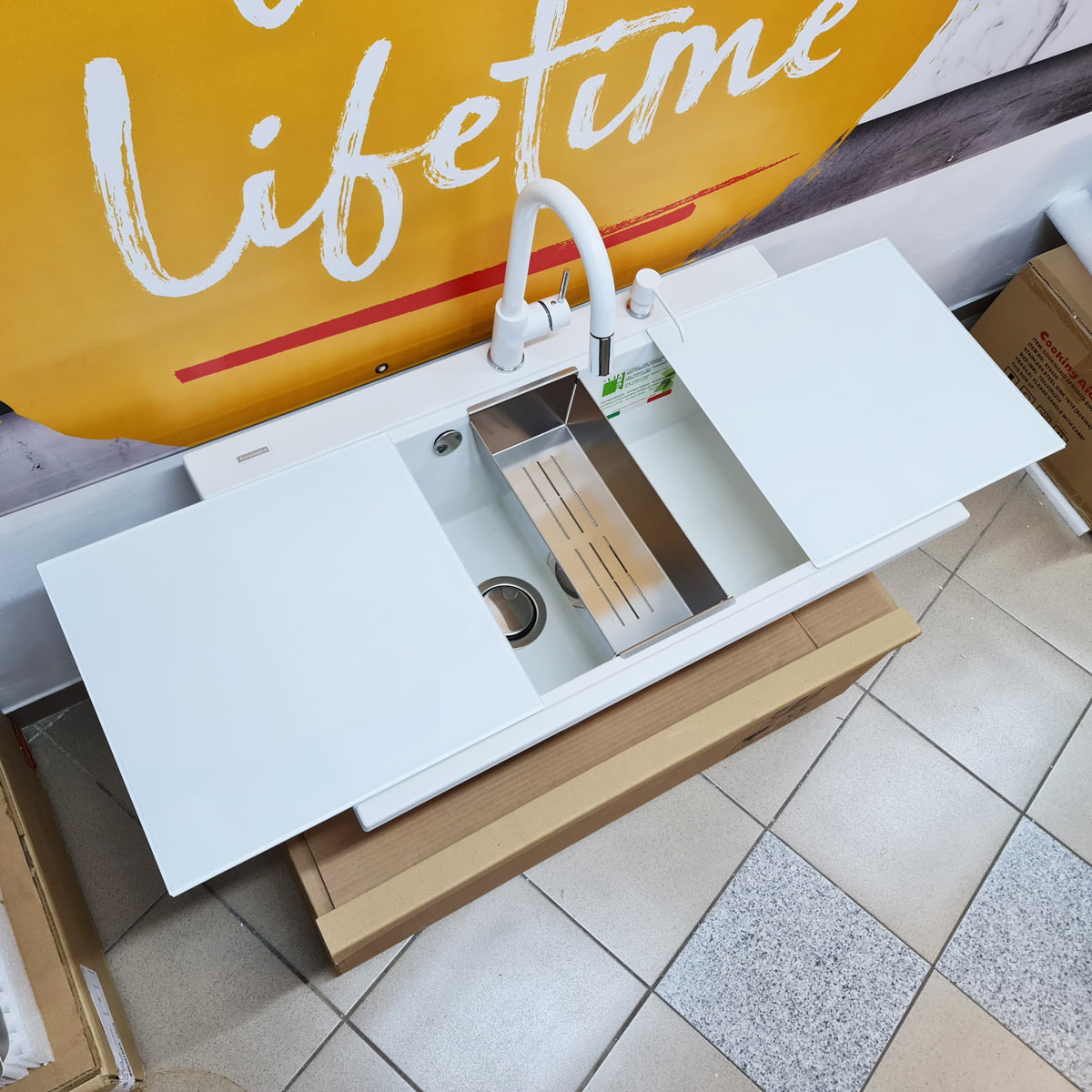 Chiuveta-Bucatarie-Granit-CookingAid-Kinga-LX8620-Polar-White-Baterie-Indiana-tavita-dozator-11