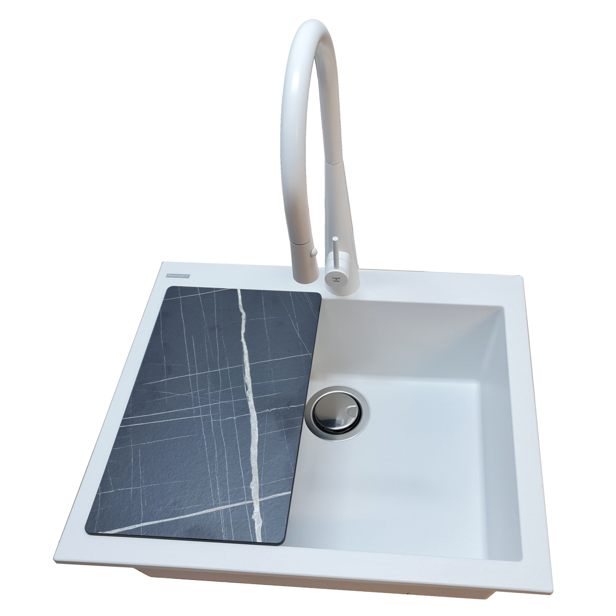 Chiuveta-Bucatarie-CookingAid-Cube-6010-Polar-White-5