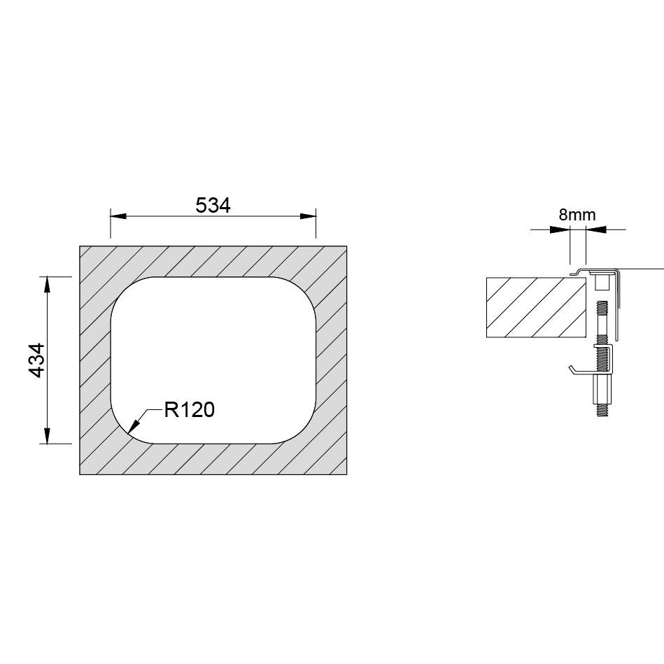 Schita-debitare-blat-chiuveta-bucatarie-inox-pentru-spalatorie-garaj