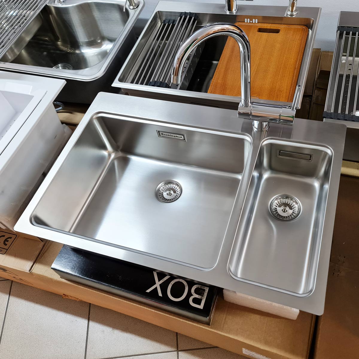 Chiuveta-Bucatarie-inox-CookingAid-Una-72-with-Line-MN-810-By-Rodi-6