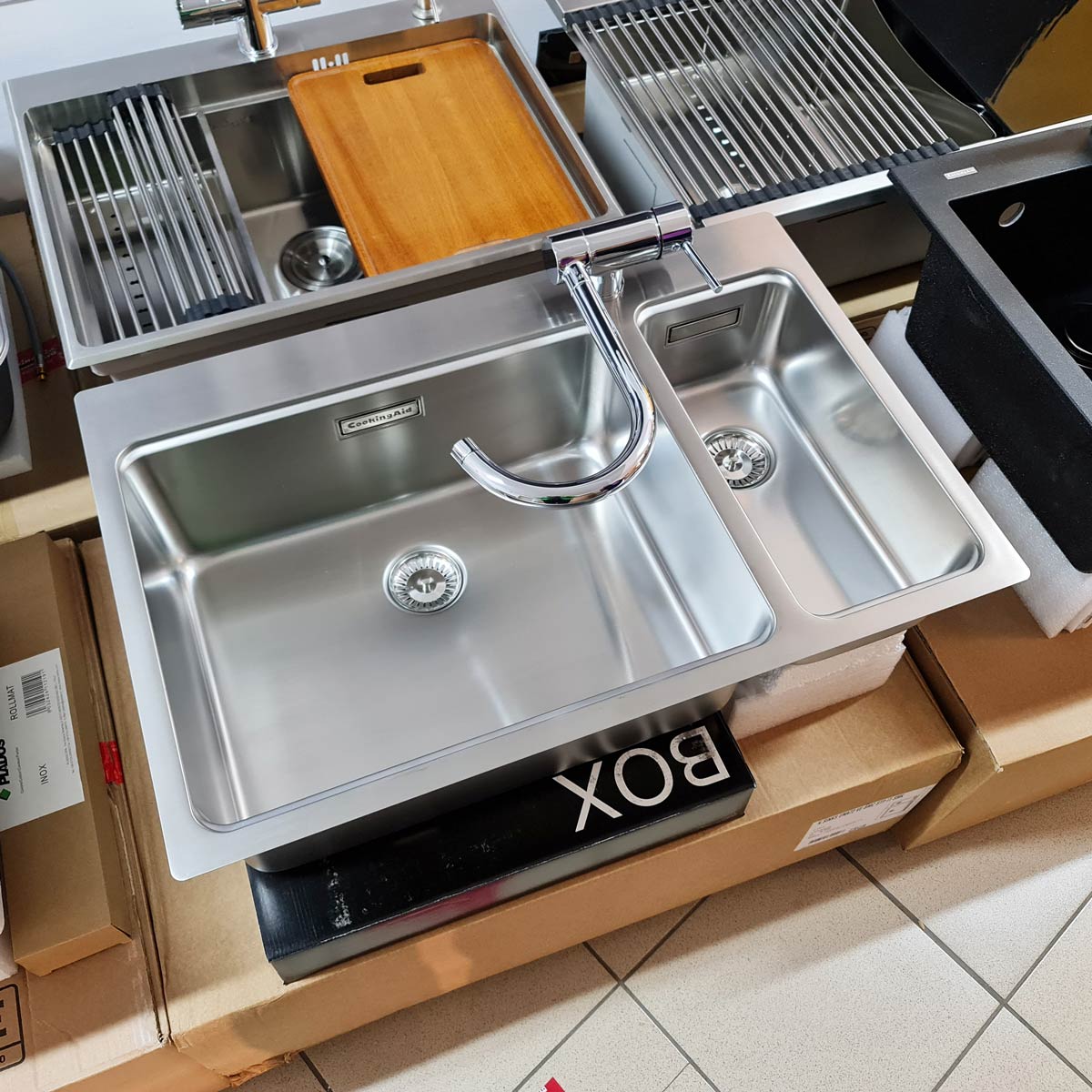 Chiuveta-Bucatarie-inox-CookingAid-Una-72-with-Line-MN-810-By-Rodi-8