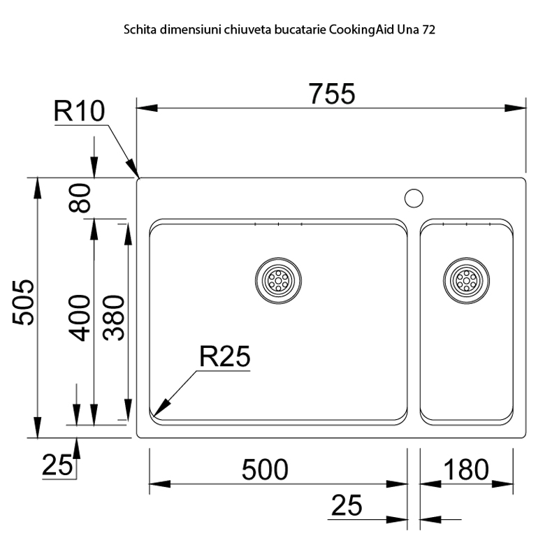 Schita-dimensiuni-chiuveta-bucatarie-inox-CookingAid-Una-72