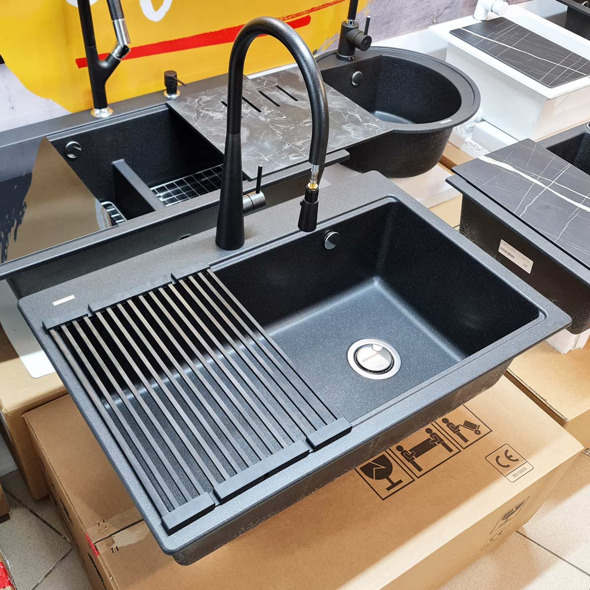 Chiuveta-Bucatarie-Granit-CookingAid-Cube-ON3322-Black-Cu-Baterie-Newmix-90-13