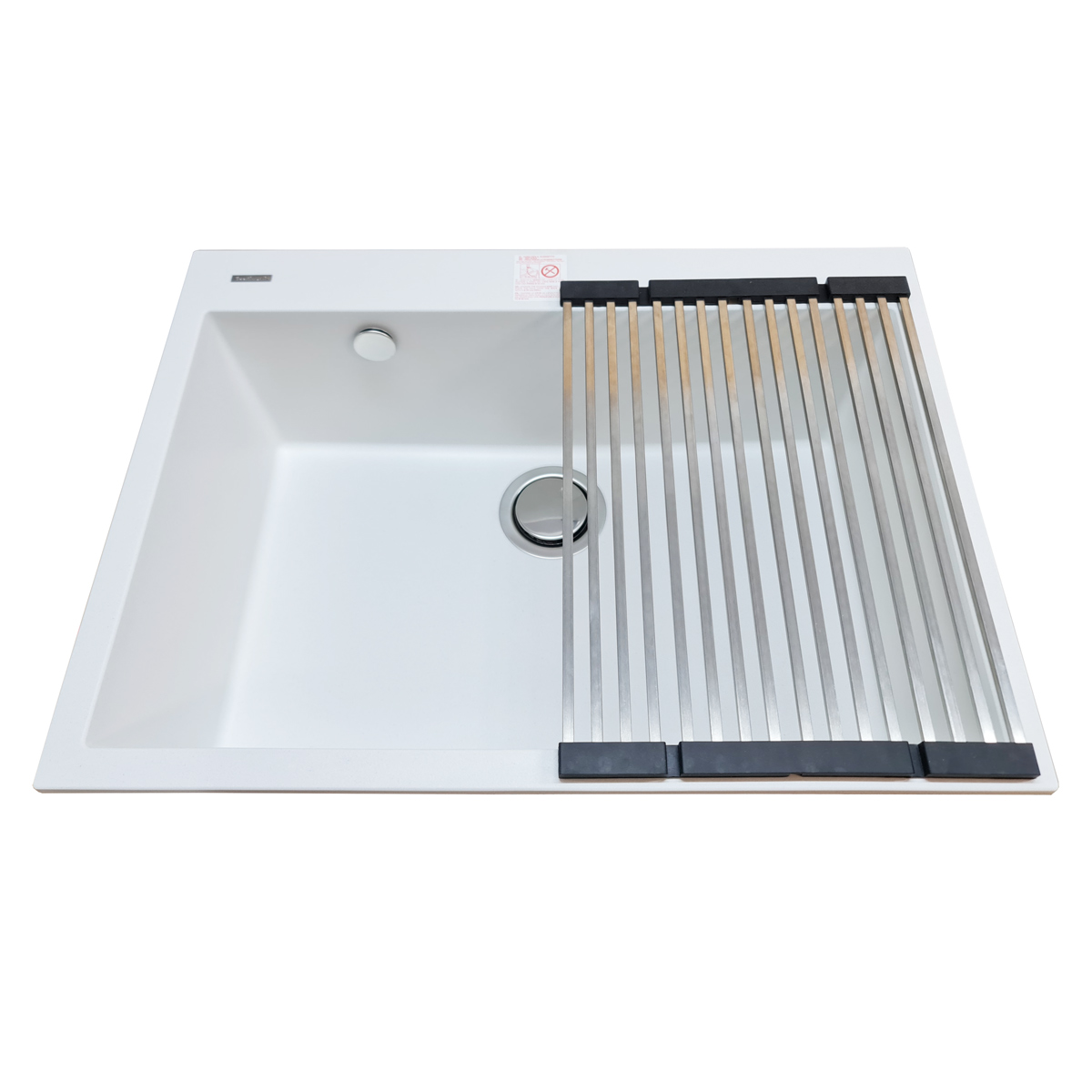 Chiuveta-Bucatarie-Granit-CookingAid-ON6910-Alb-Polar-White-4
