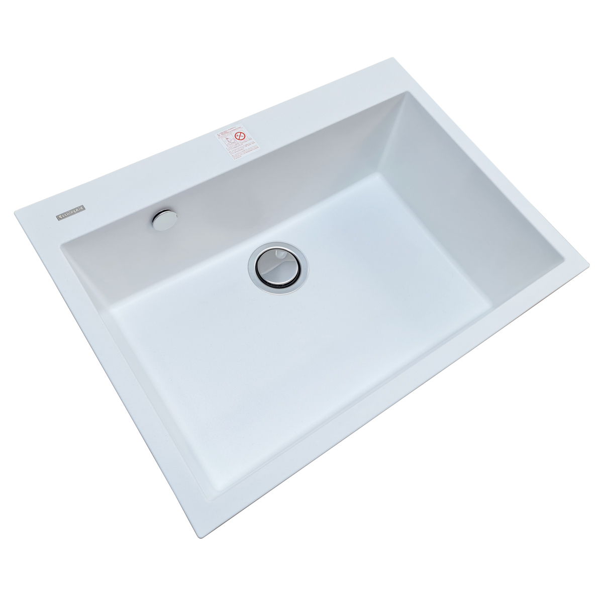 Chiuveta-Bucatarie-Granit-CookingAid-ON6910-Alb-Polar-White-7