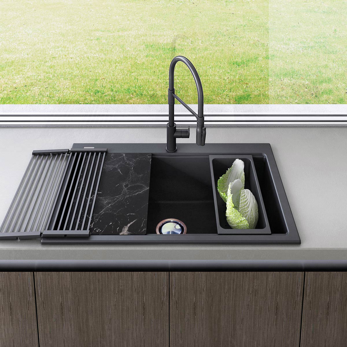 CookingAid-Workstation-Lux-LX8610-Black-Metal-Quartz-1a