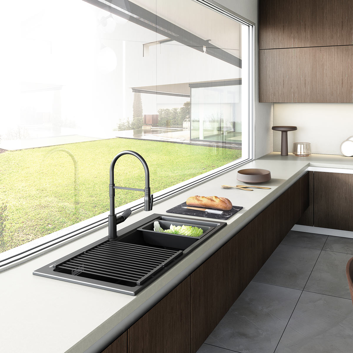 CookingAid-Workstation-Lux-LX8610-Black-Metal-Quartz-2