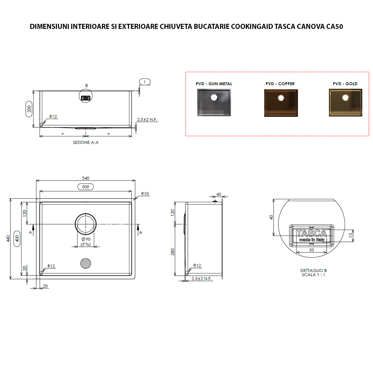 Chiuveta-bucatarie-Inox-CookingAid-Tasca-Canova-CA50-Copper-14