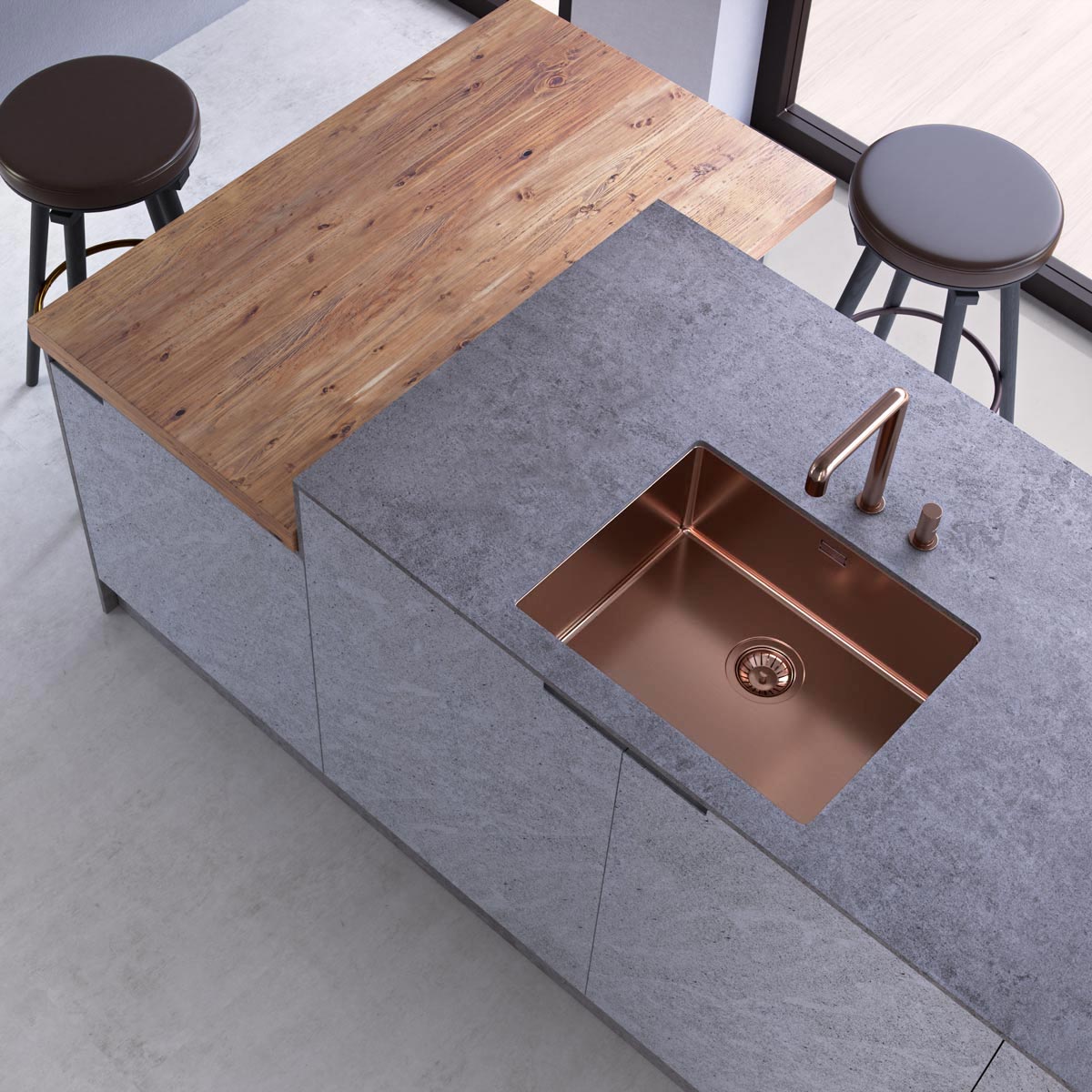 Chiuveta-bucatarie-Inox-CookingAid-Tasca-Canova-CA50-Copper-3a