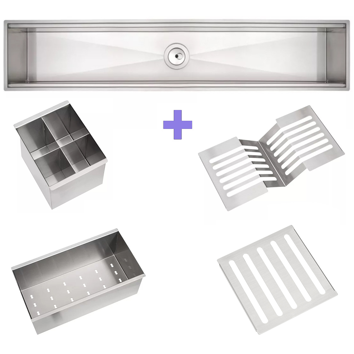 Chiuveta-ingusta-scurgere-tip-rigola-canal-jgheab-drenare-Channel-sink-93cm-cu-4-accesorii-1
