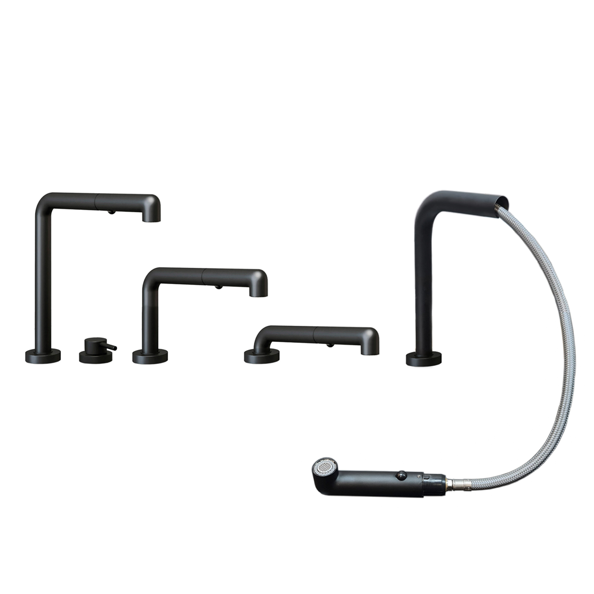 Baterie-bucatarie-telescopica-neagra-extractibila-CookingAid-Guglielmi-SP87040-matt-black-Italy-35