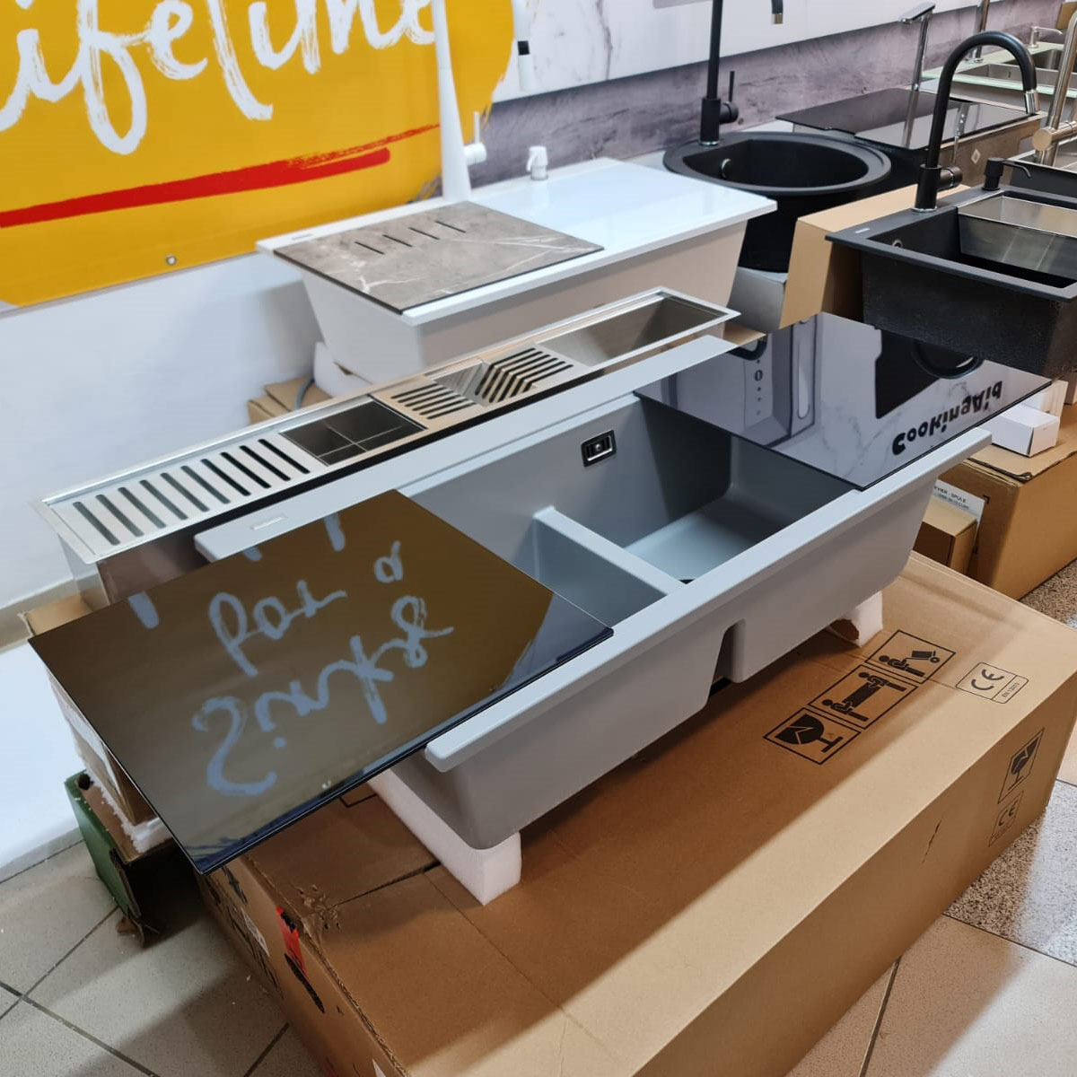 Chiuveta-Bucatarie-CookingAid-Kinga-LX8620-Urban-Grey-15