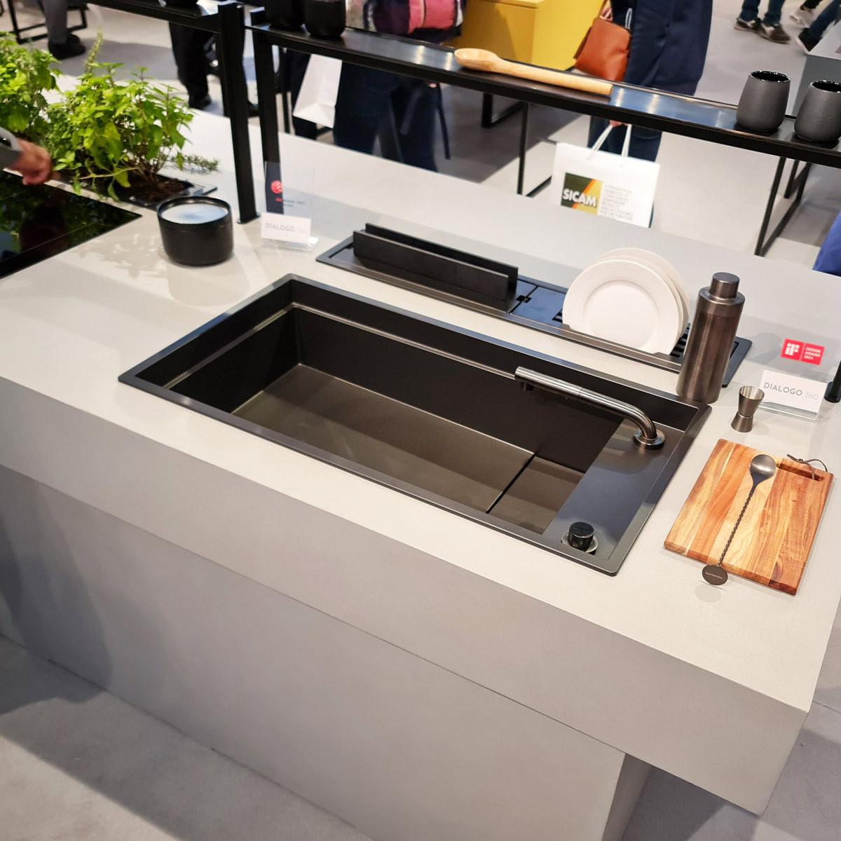 Chiuveta-Bucatarie-Granit-CookingAid-Elleci-Dialogo-360-Black-Keratek-26