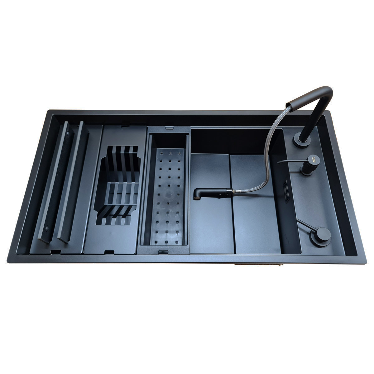Chiuveta-Bucatarie-Granit-CookingAid-Elleci-Dialogo-360-Black-Keratek-40