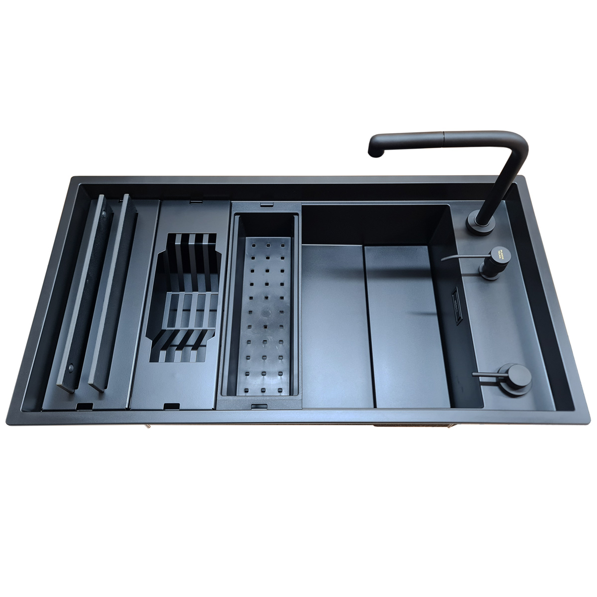 Chiuveta-Bucatarie-Granit-CookingAid-Elleci-Dialogo-360-Black-Keratek-43