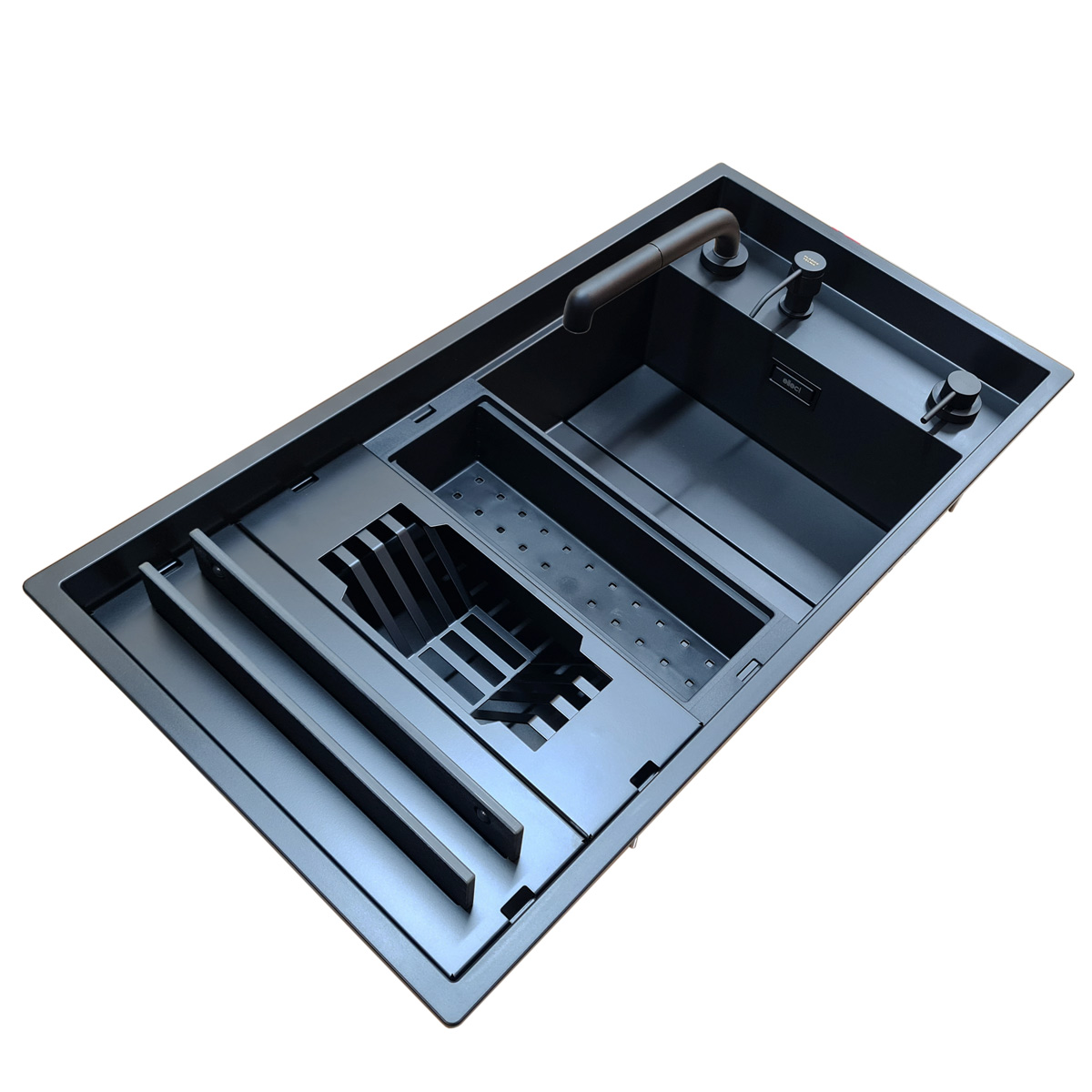 Chiuveta-Bucatarie-Granit-CookingAid-Elleci-Dialogo-360-Black-Keratek-46