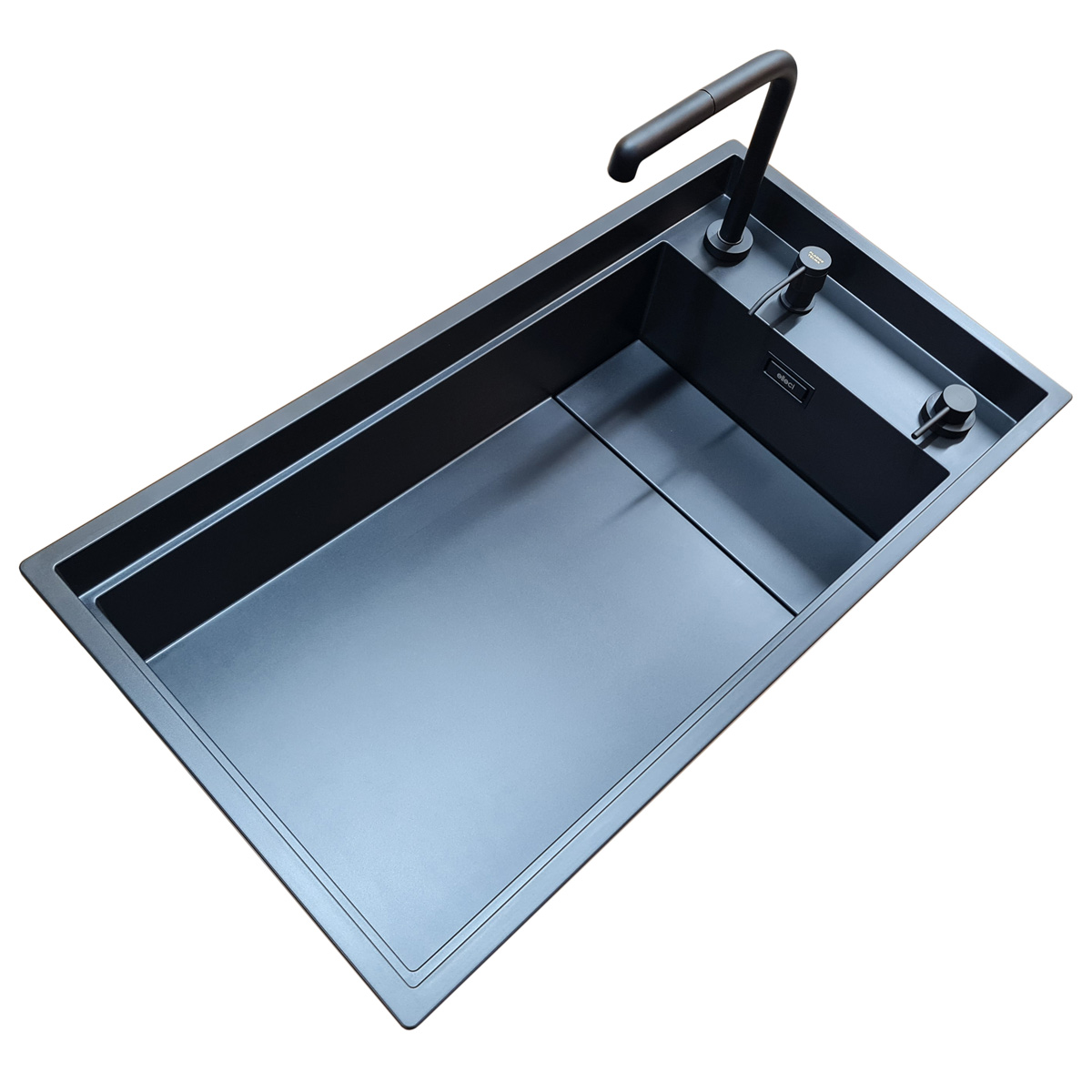 Chiuveta-Bucatarie-Granit-CookingAid-Elleci-Dialogo-360-Black-Keratek-54