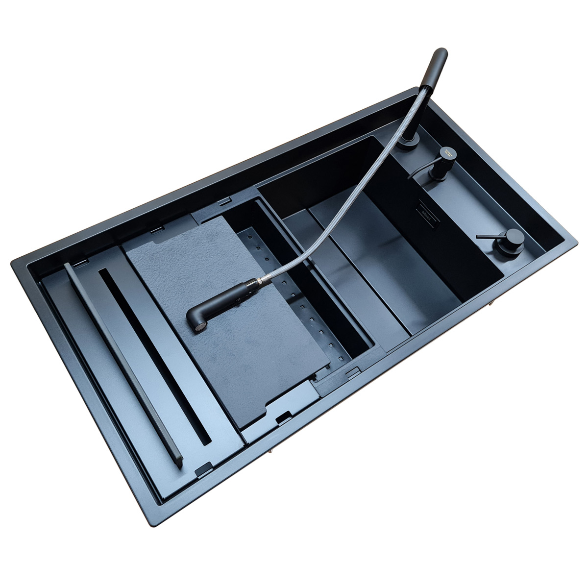 Chiuveta-Bucatarie-Granit-CookingAid-Elleci-Dialogo-360-Black-Keratek-56