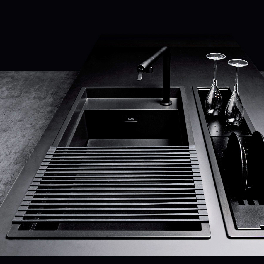 Chiuveta-Bucatarie-Granit-CookingAid-Elleci-Dialogo-360-Black-Keratek-5a